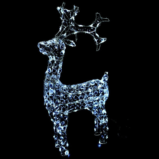 Figura Luminosa Renna Diamanti H92cm Renne Luminose PREQU