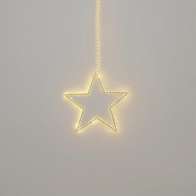 Figura Luminosa Stella su struttura di metallo LOTTI