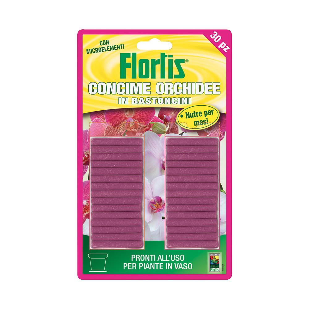 FLORTIS BASTONCINI CONCIMENTI ORCHIDEE 30PZ Concimi Granulari FLORTIS