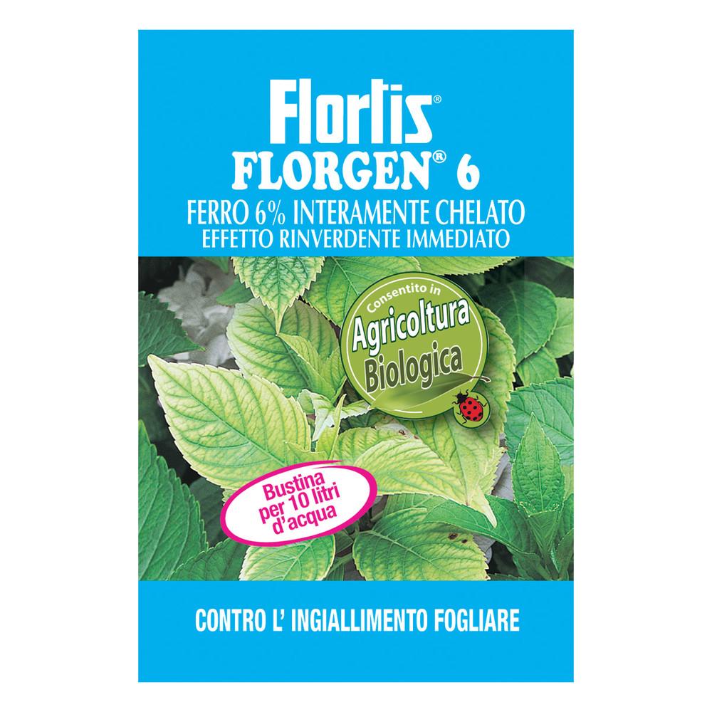 FLORTIS FLORGEN FERRO CHELATO 6% 10GR Concimi Organici FLORTIS
