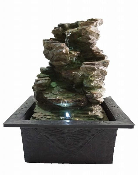 FONTANA ZEN ROCCE 21X18,3X25,5CM Fontane Zen Garden Team