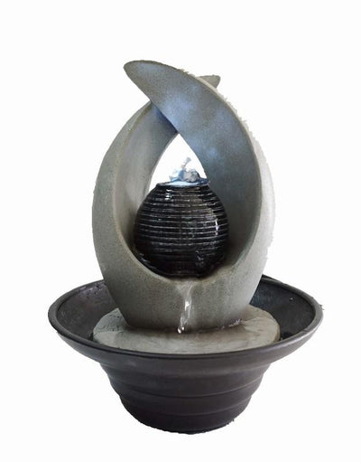 FONTANA ZEN SFERA 22X22X26CM Fontane Zen Garden Team