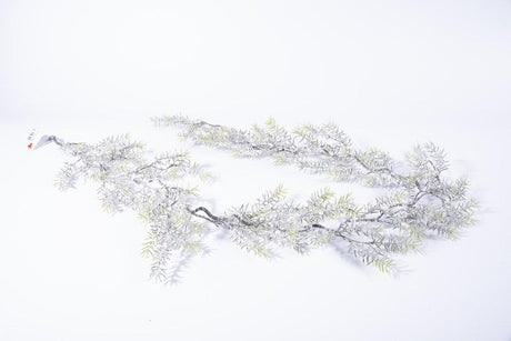 Garland Pino Innevato 170 CM Festone Pino Natale Garden Team