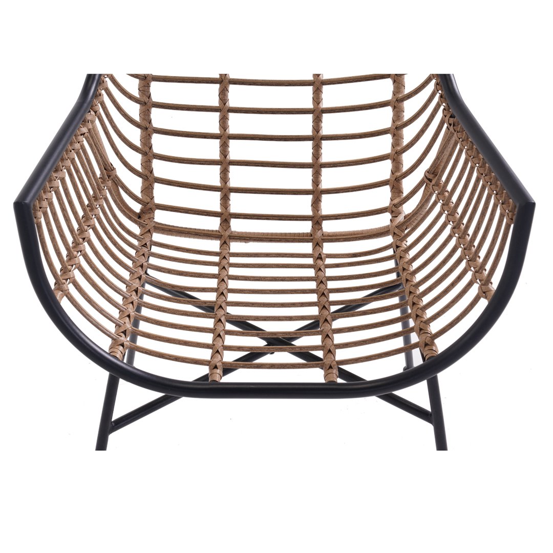 Greta - Set da balcone in fibra naturale Garden Team