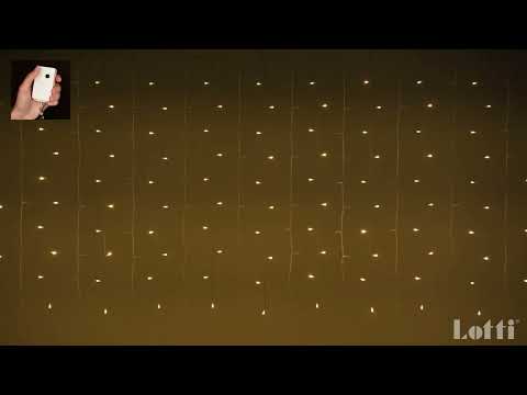 Tenda con Led Soft - Luci di Natale cascata da esterno