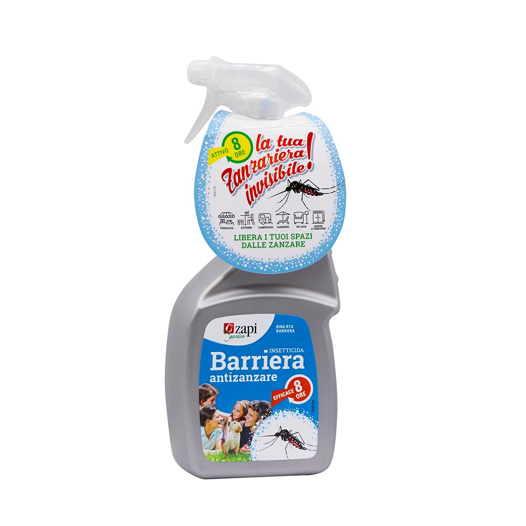 Insetticida Liquido Anti Zanzare Effetto Barriera 400 ml Insetticida Zanzare Zapi
