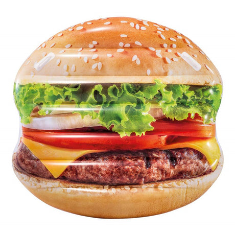 INTEX 58780 MATERASSINO ISOLA HAMBURGER 145X142 CM Gonfiabili Mare INTEX