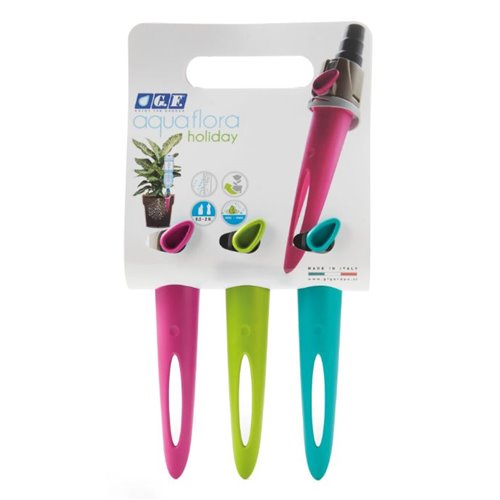 Irrigatore a Goccia Automatico Aquaflora Holiday Tris Irrigazione Accessori G.F.