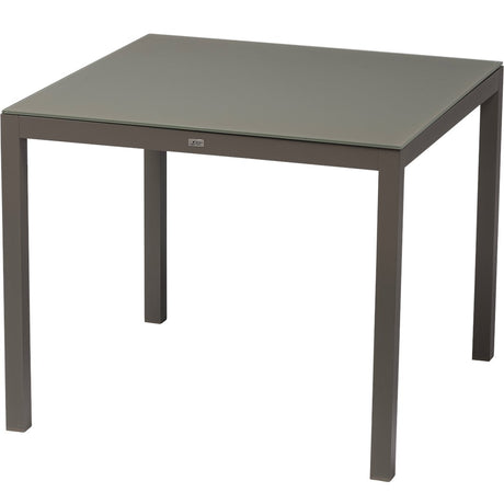 SET PRANZO KAROL IN ALLUMINIO 90X90 CM Set da Balcone Garden Team