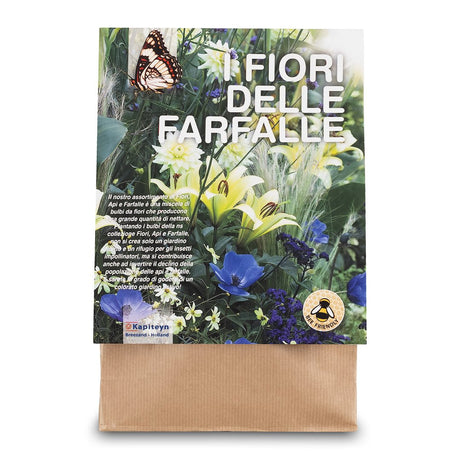 KIT BULBI ATTIRA FARFALLE TONALITÀ BIANCO E BLU Bulbi Primaverili Kapiteyn