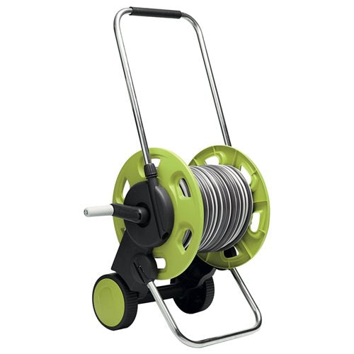 Kit Carrello Avvolgitubo e Accessori Concept Ready 25 Metri Irrigazione Manuale Claber