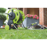 Kit Carrello Avvolgitubo e Accessori Concept Ready 25 Metri Irrigazione Manuale Claber