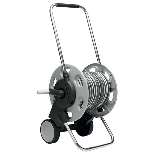 Kit Carrello Avvolgitubo e Accessori Concept Ready 25 Metri Irrigazione Manuale Claber