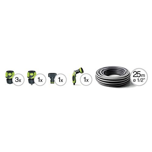 Kit Carrello Avvolgitubo e Accessori Concept Ready 25 Metri Irrigazione Manuale Claber