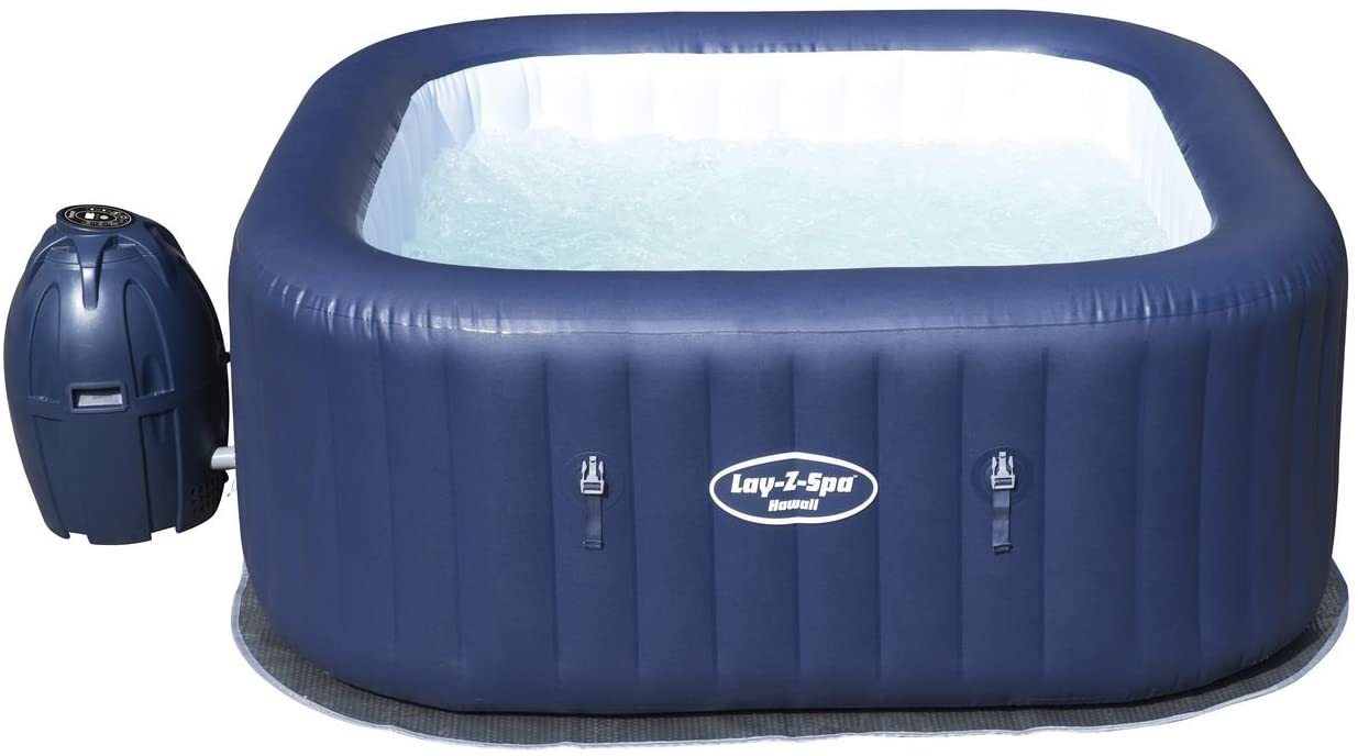 LAY-Z-SPA HAWAII 180X180X71CM 4/6 PERSONE 54154 Piscine Bestway BESTWAY