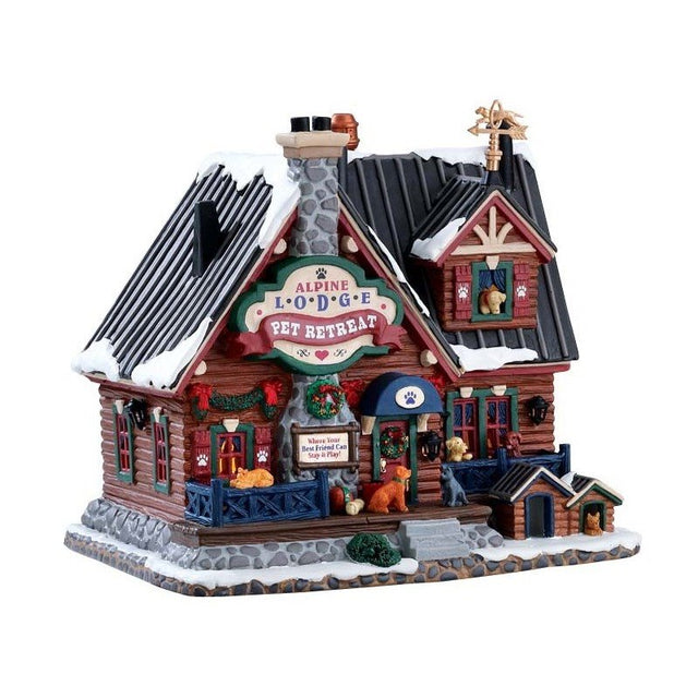 LEMAX ALPINE LODGE PET RETREAT 75255 Casette Illuminate LEMAX