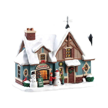LEMAX CASETTA ILLUMINATA SNOW DAY 85356 Casette Illuminate LEMAX