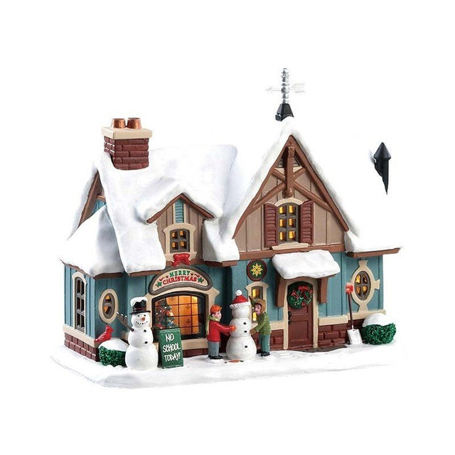 LEMAX CASETTA ILLUMINATA SNOW DAY 85356 Casette Illuminate LEMAX