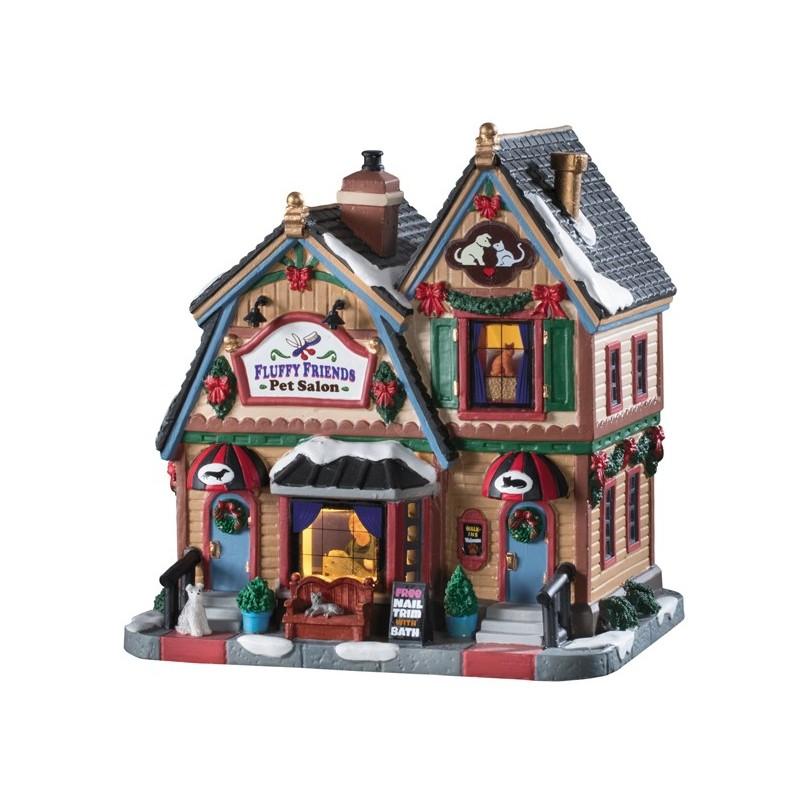 LEMAX FLUFFY FRIENDS PER SALON 95489 Casette Illuminate Lemax