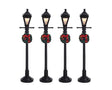 LEMAX GAS LANTERN STREET LAMP SET DA 4 PEZZI 64498 Accessori LEMAX