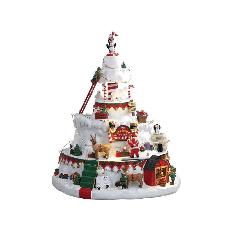 LEMAX GIOSTRA IN MOVIMENTO NORTH POLE TOWER 84348 Giostre in Movimento LEMAX