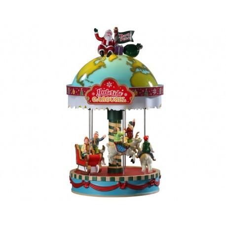 LEMAX GIOSTRA YULETIDE CAROUSEL 94525 Giostre in Movimento LEMAX
