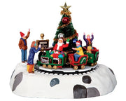 LEMAX IL TRENINO DI BABBO NATALE SANTA'S KIDDIE TRAIN 34631 Paesaggi e Scene Natalizie LEMAX