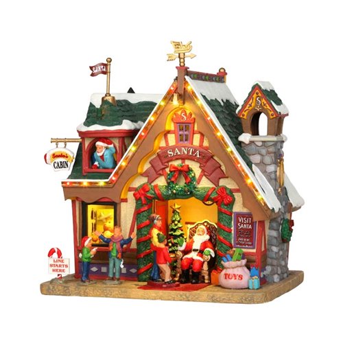 LEMAX LA CABINA DI BABBO NATALE - SANTA'S CABIN 35554