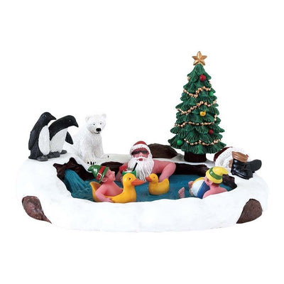 LEMAX NORTH POLE HOT SPRING 73331 Paesaggi e Scene Natalizie LEMAX