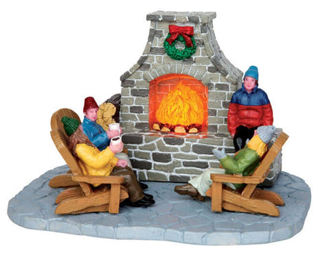 LEMAX OUTDOOR FIREPLACE 44753 Accessori Lemax Lemax