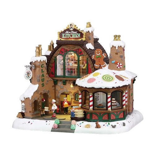 Lemax Village Fabbrica Dei Dolci - Mrs Claus Kitchen 85314