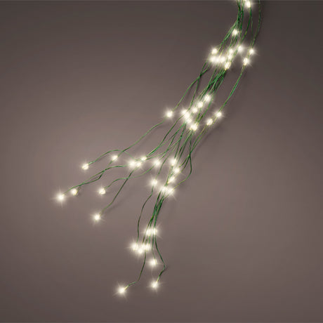 Tree Lights 672 Microled - Cascata di luci di Natale