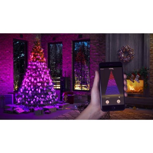 Luci di Natale TWINKLY a Led RGB Multicolor Controllabili da Smartphone Luci Albero di Natale Twinkly