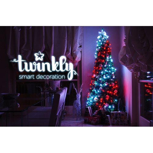 Luci di Natale TWINKLY a Led RGB Multicolor Controllabili da Smartphone Luci Albero di Natale Twinkly