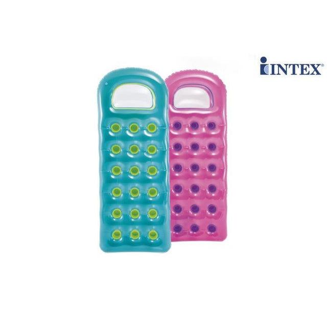 MATERASSINO 18 BUCHI CON OBLO 188X71CM 59895 Gonfiabili Mare INTEX