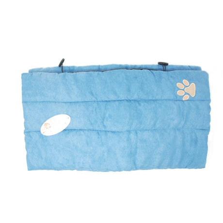 Materassino da Viaggio Per Cani e Gatti Azzurro 58x88 Giochi Cane Garden Team