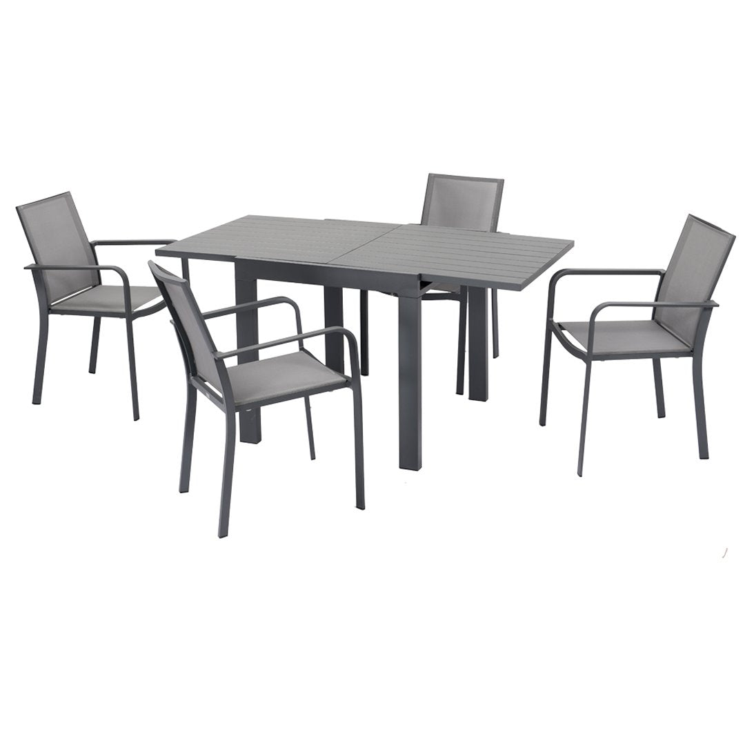 Max - Set pranzo da giardino da 4 a 6 posti Garden Team