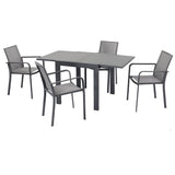 Max - Set pranzo da giardino da 4 a 6 posti Garden Team