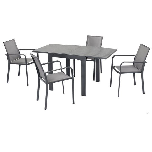 Max - Set pranzo da giardino da 4 a 6 posti Garden Team