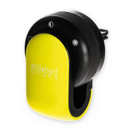 MILLEFIORI CAR AIR FRESHENER "GO" - MODELLO GIALLO Profumatori Auto Millefiori Milano