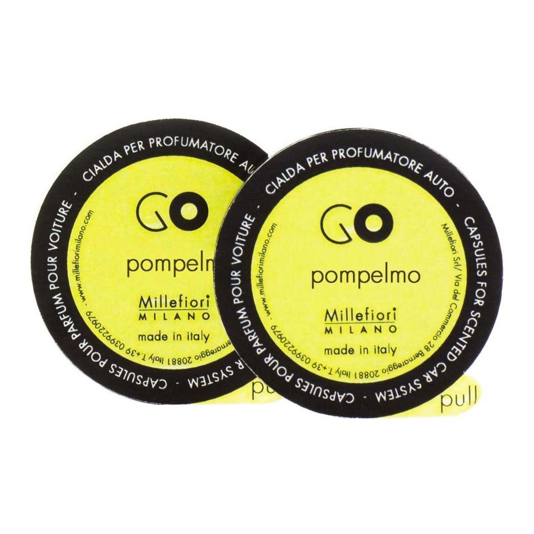 MILLEFIORI RICARICA CAR AIR FRESHENER "GO" - POMPELMO