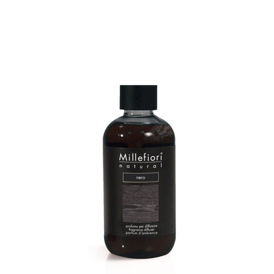 MILLEFIORI RICARICA DIFFUSORE A STICK 250ML NERO Diffusori Ambiente MILLEFIORI MILANO