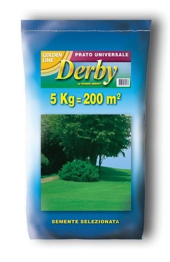 MISCUGLIO SEMI PRATO DERBY UNIVERSALE 5 KG Sementi Prato Franchi