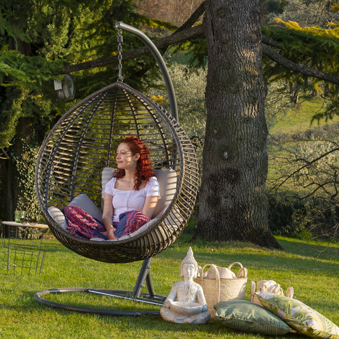 Uovo Poltroncine Sospese Rattan Poltrone Sospese Vimini