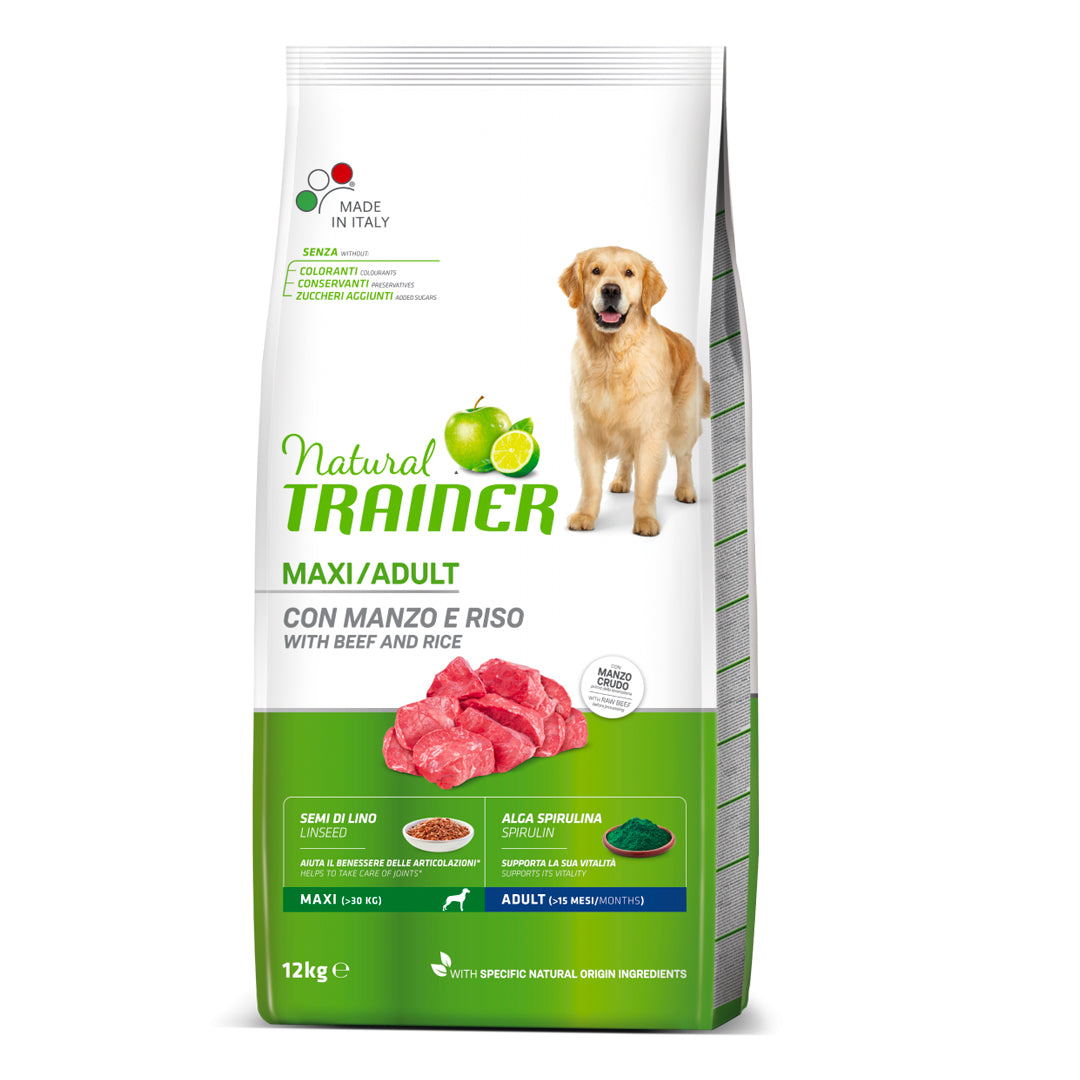 Trainer crocchette - Adult Maxi con manzo