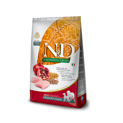 N&D ANCESTRAL POLLO E MELOGRANO 12 KG Cibo per Cani FARMINA