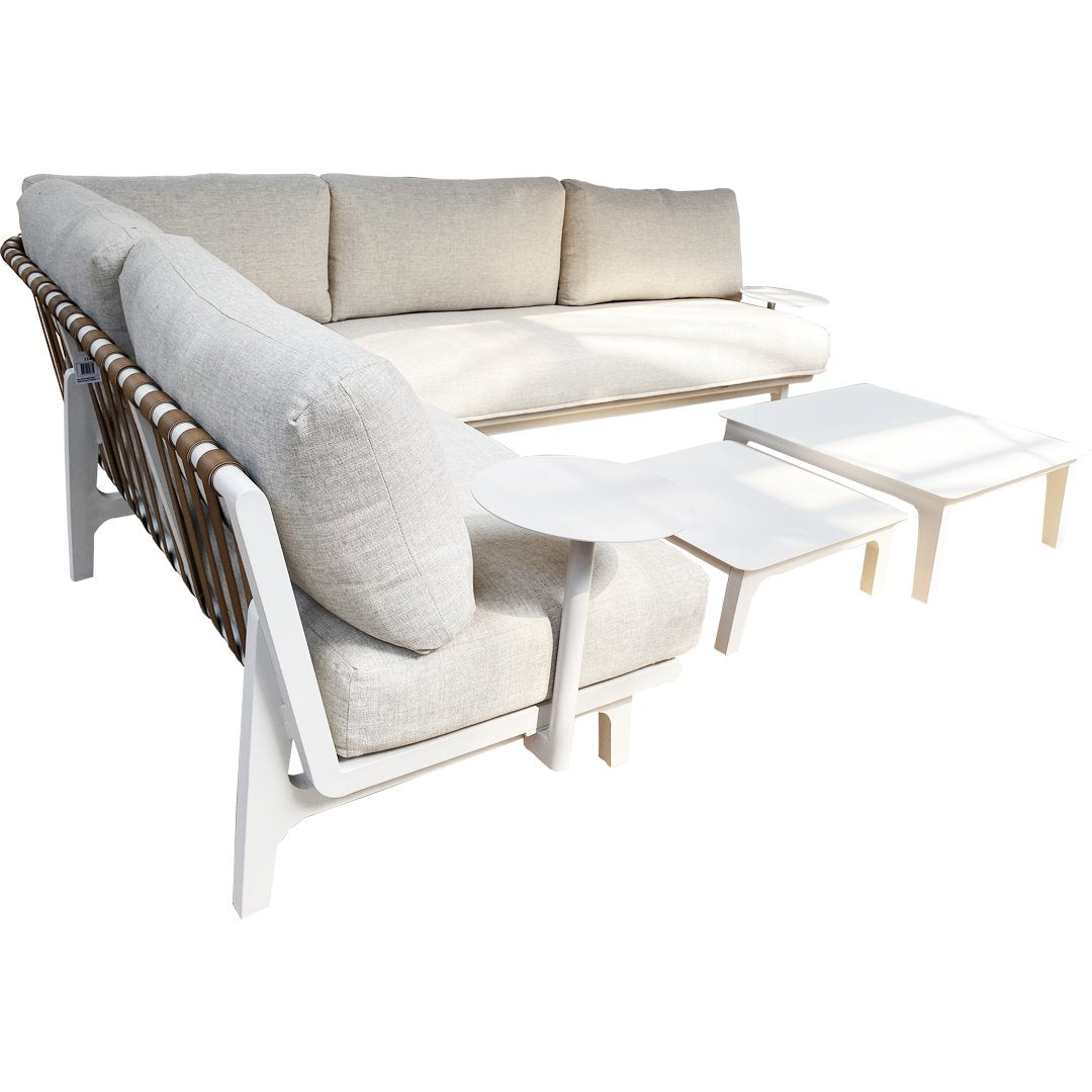 New Skip - Salotto da giardino angolare 6 posti Salotto da Giardino Garden Team