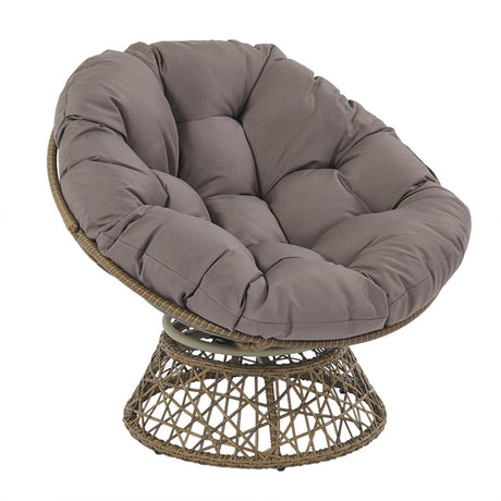 New Sky - Poltrona da giardino rotonda in fibra sintetica Panche e Poltrone Garden Team