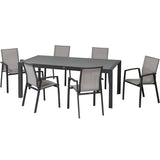 SET PRANZO NEWPORT IN ALLUMINIO set da pranzo da giardino Garden Team