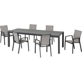 SET PRANZO NEWPORT IN ALLUMINIO set da pranzo da giardino Garden Team